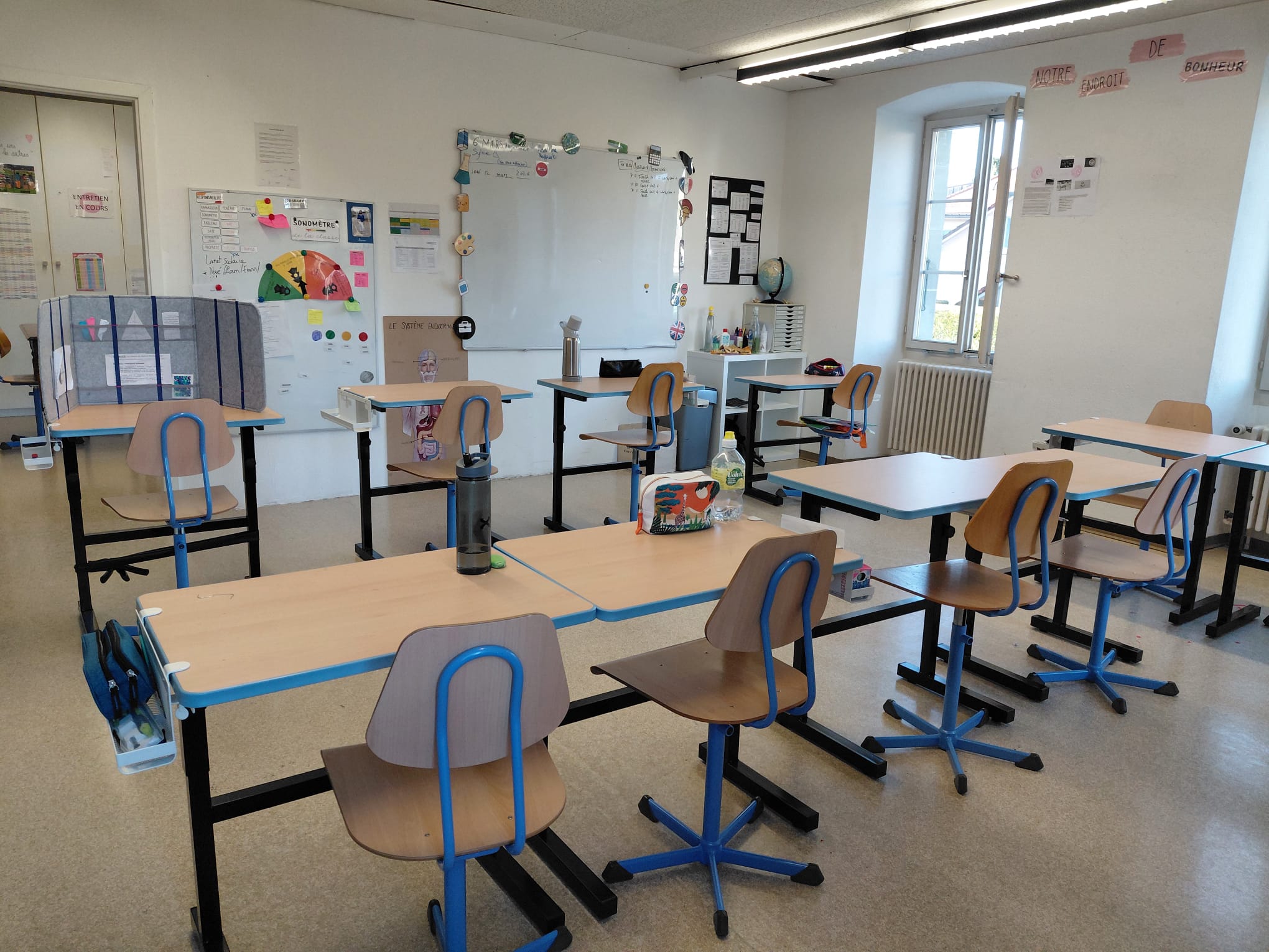 École du Portier — Aménagement scolaire · Vaud