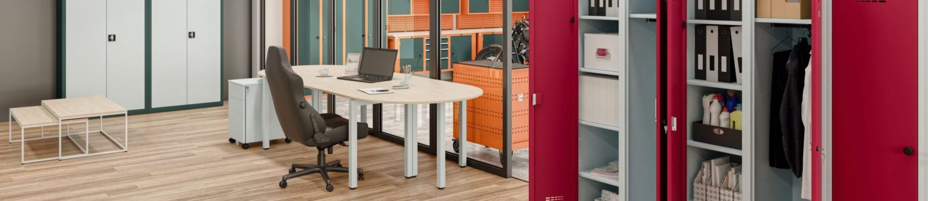 Mobilier de bureau métallique