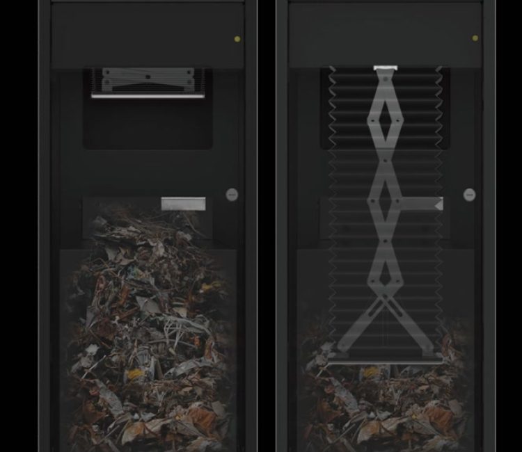 Compacteurs de déchets connectés